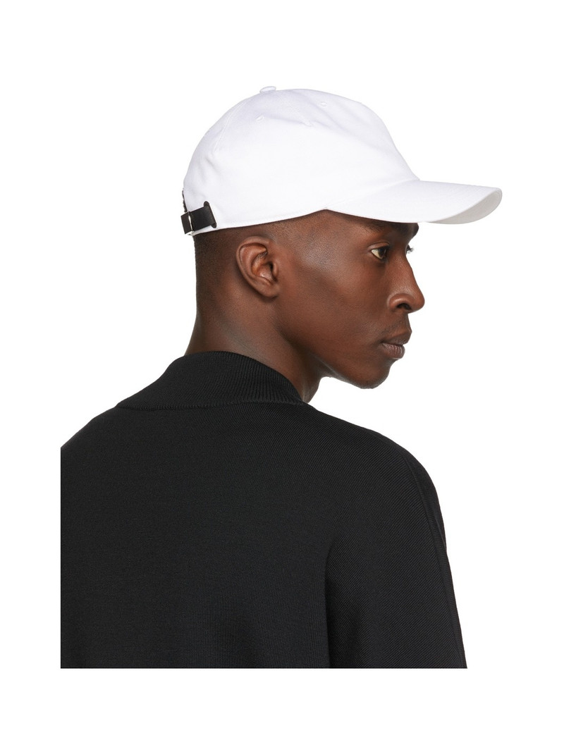 White Logo Baseball Cap 3