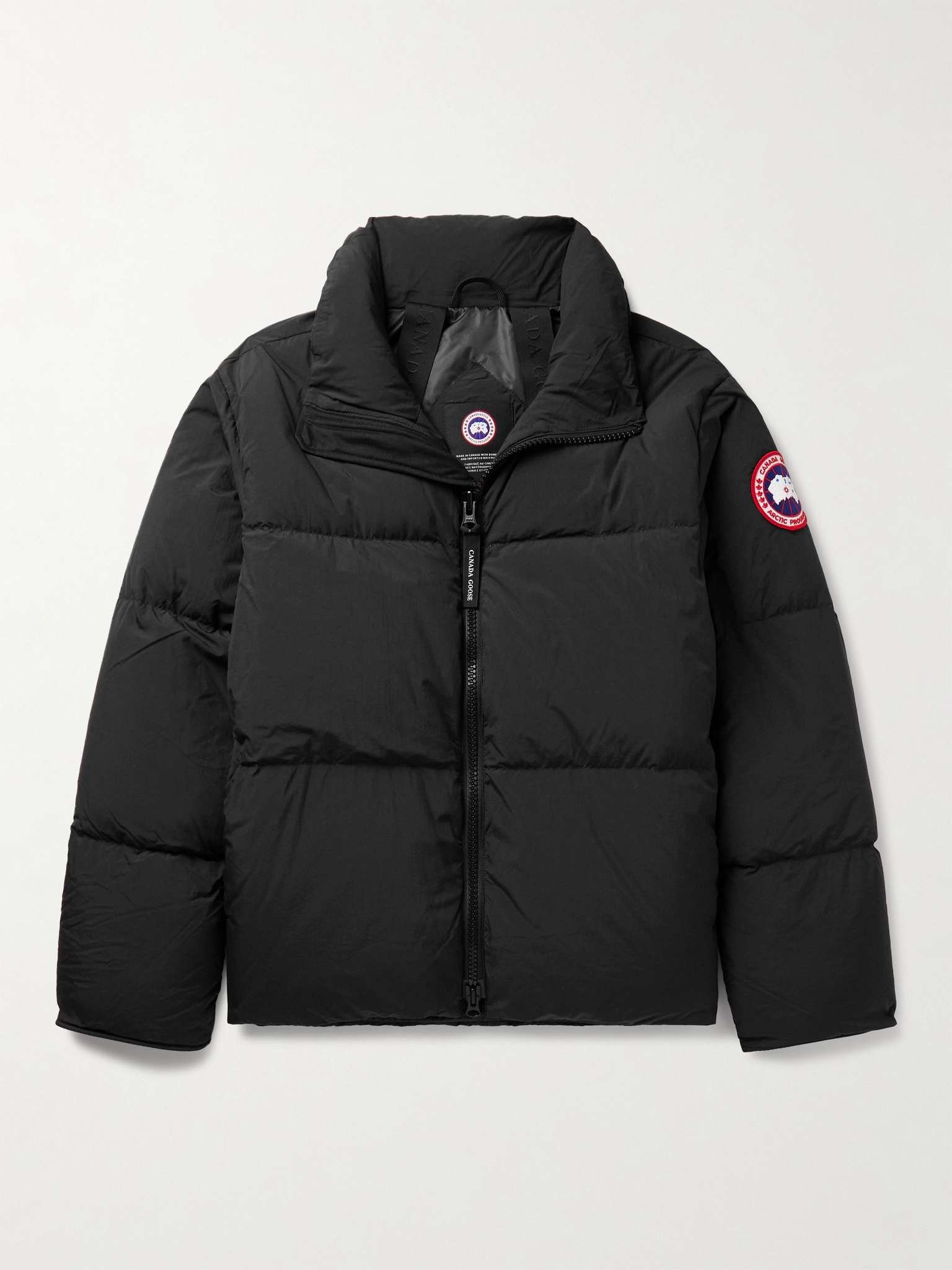 Lawrence Logo-Appliquéd Quilted Enduraluxe® Hooded Down Jacket - 1