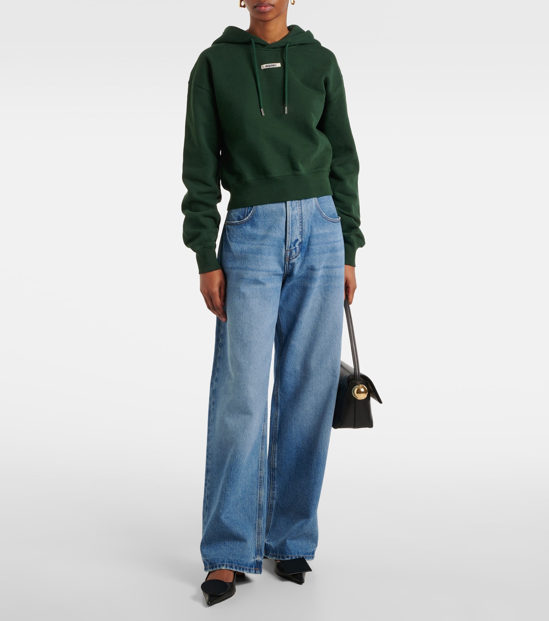 Gros Grain cotton hoodie - 2