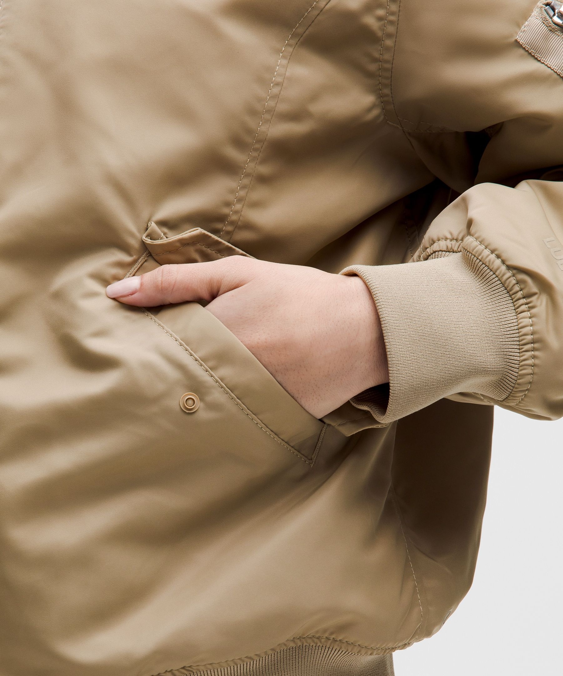 Oversized Insulated Flight Jacket - 5