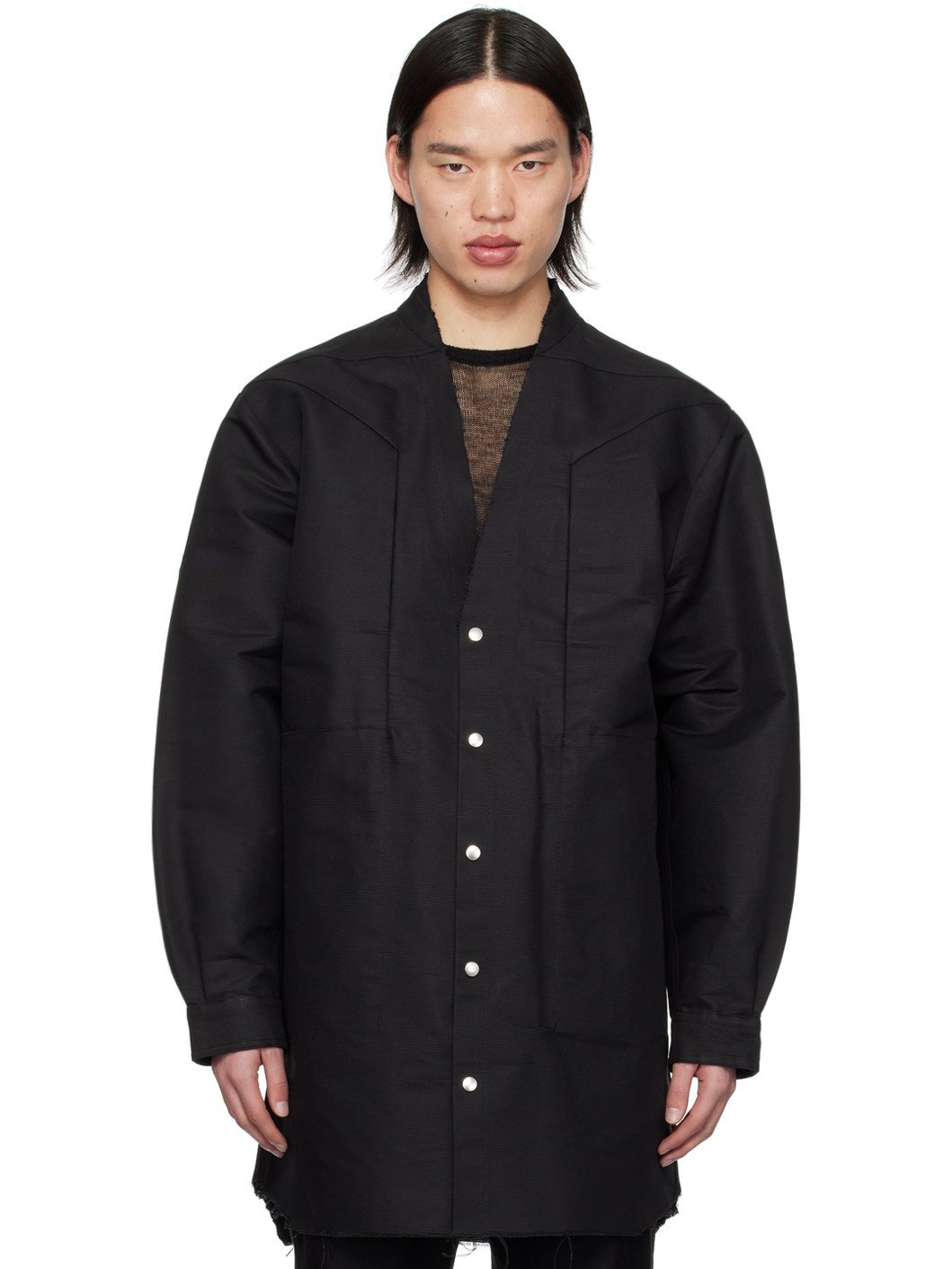 Black Jumbo Jacket - 1