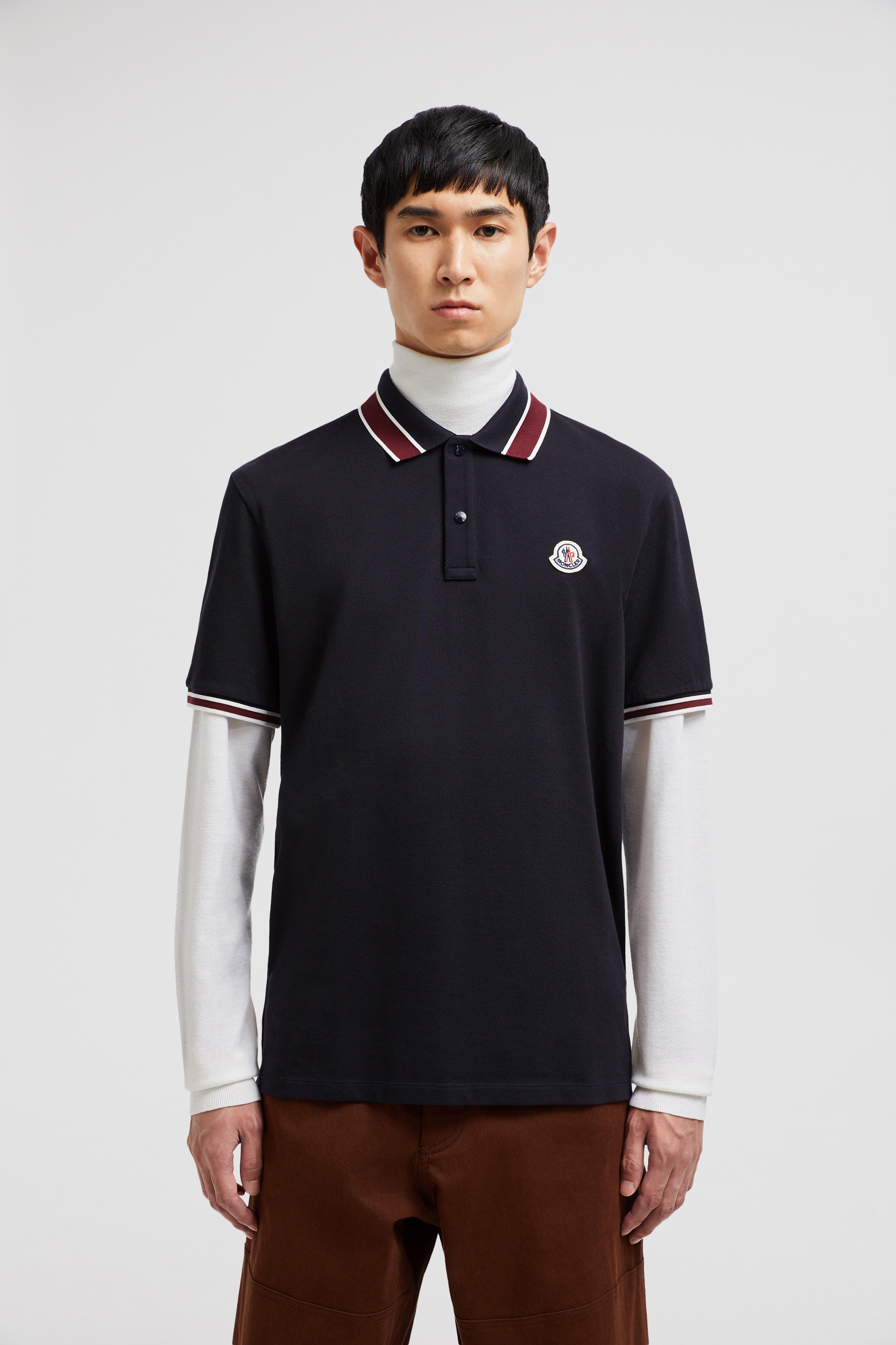 Logo Patch Polo Shirt - 3