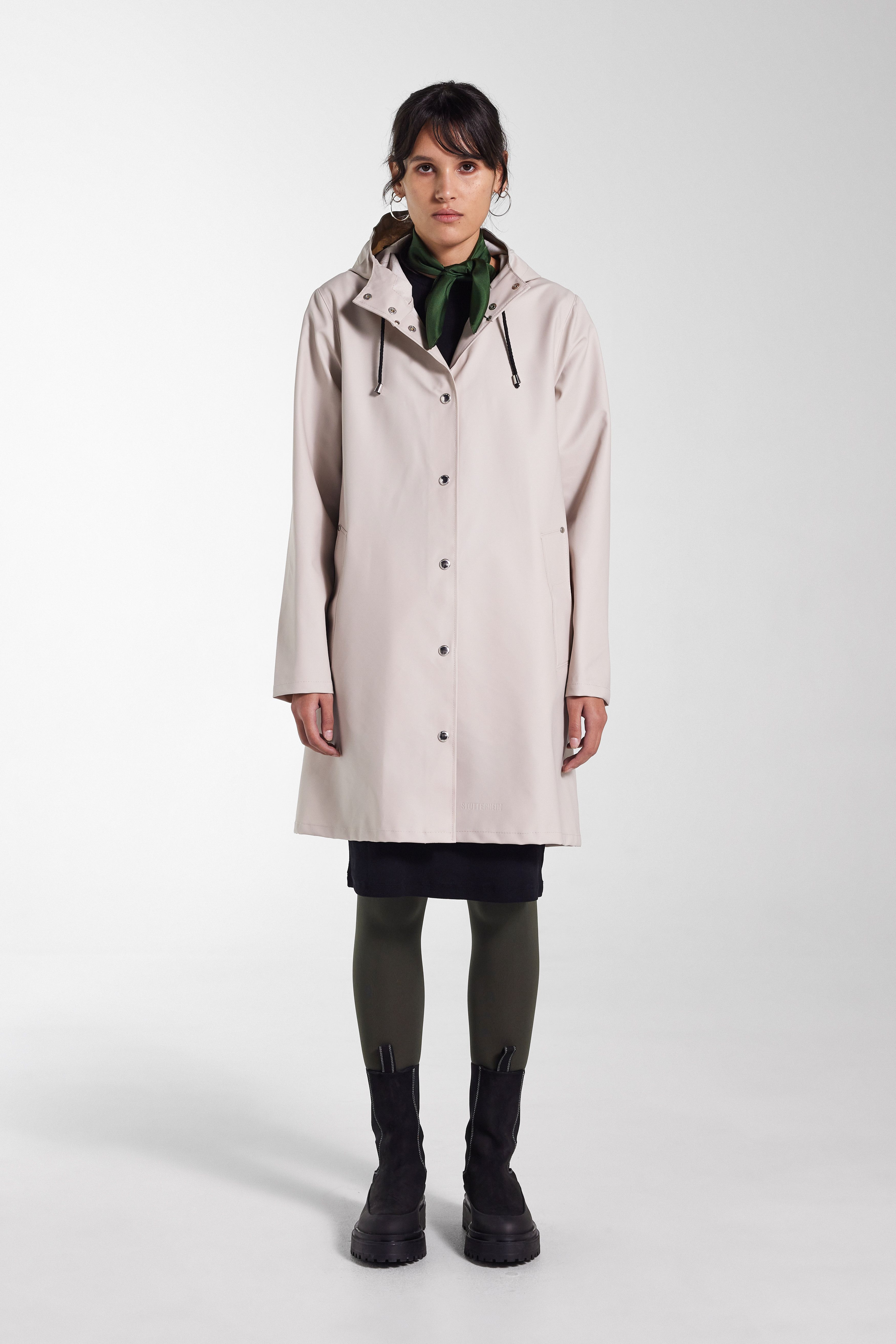 Mosebacke Lightweight Raincoat Light Sand - 4