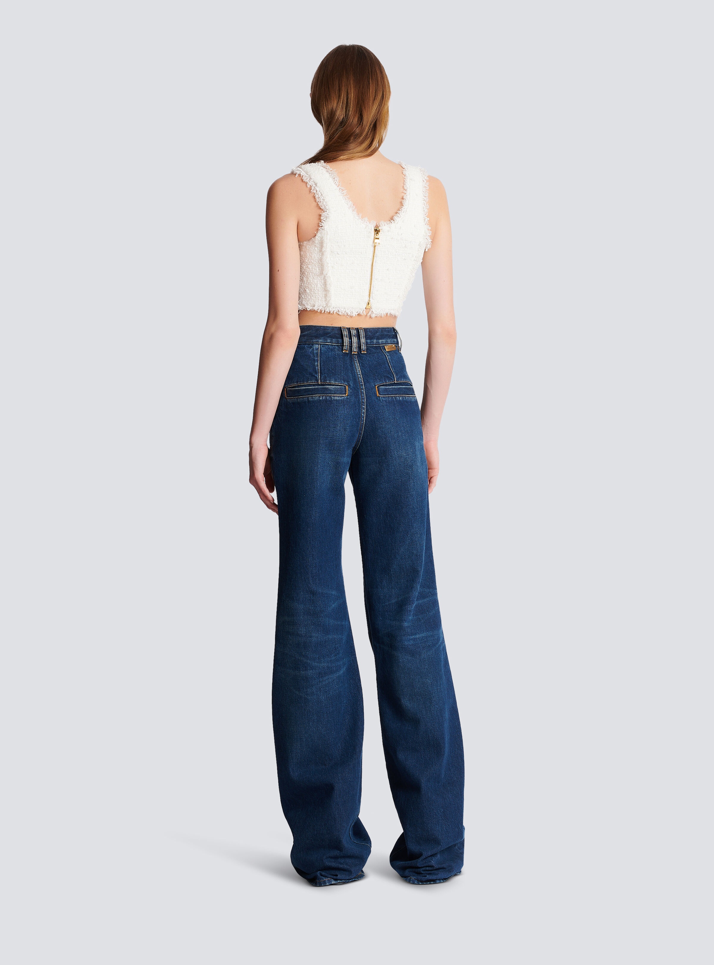 Tweed crop top - 4