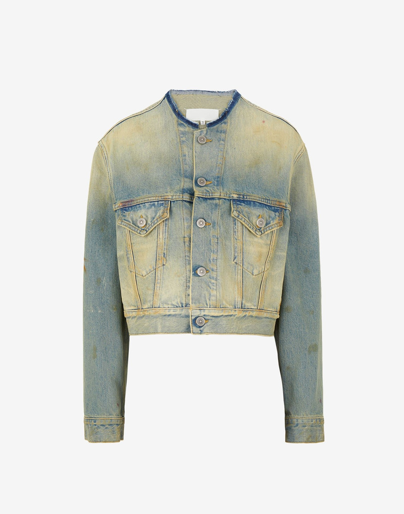 Décortiqué collar denim jacket 1