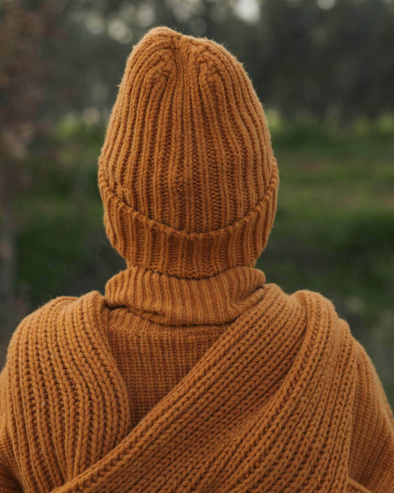 Mea Beanie - Recycled Wool Rib 3