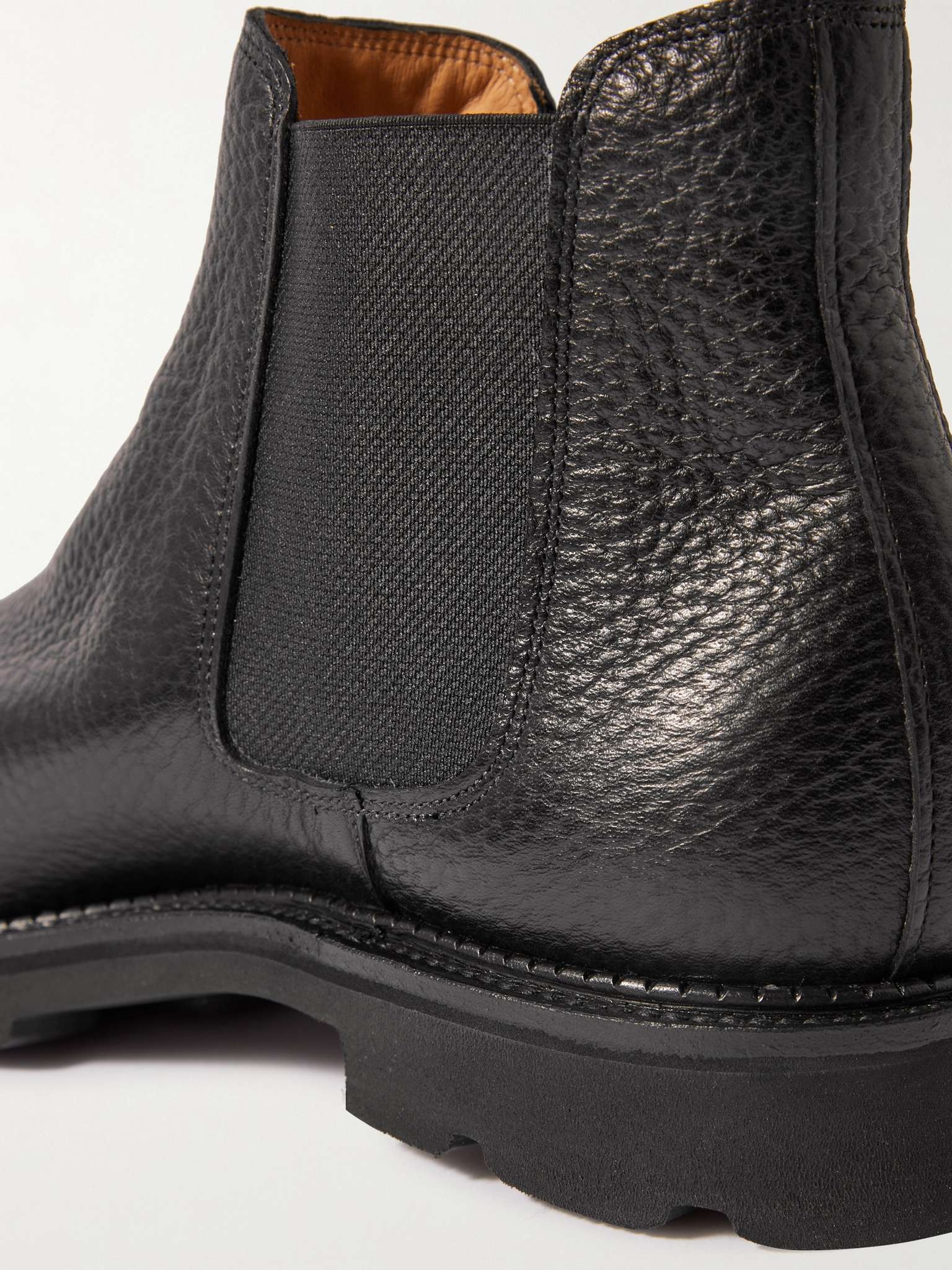 Lawry Full-Grain Leather Chelsea Boots - 4