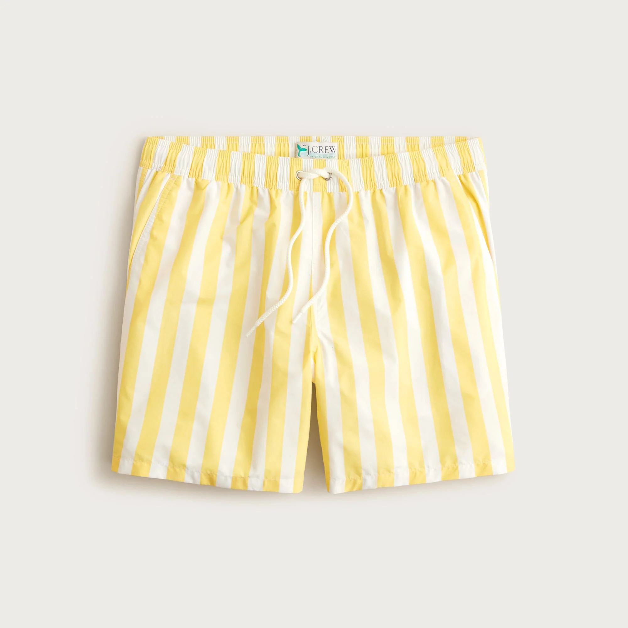 6" swim trunk in recycled nylon - 1