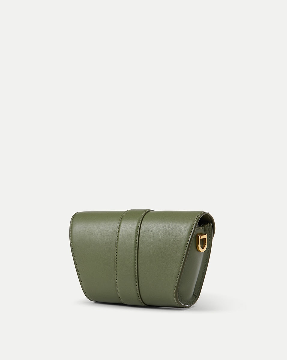 SMALL CREST LOCK TRAP BAG 5