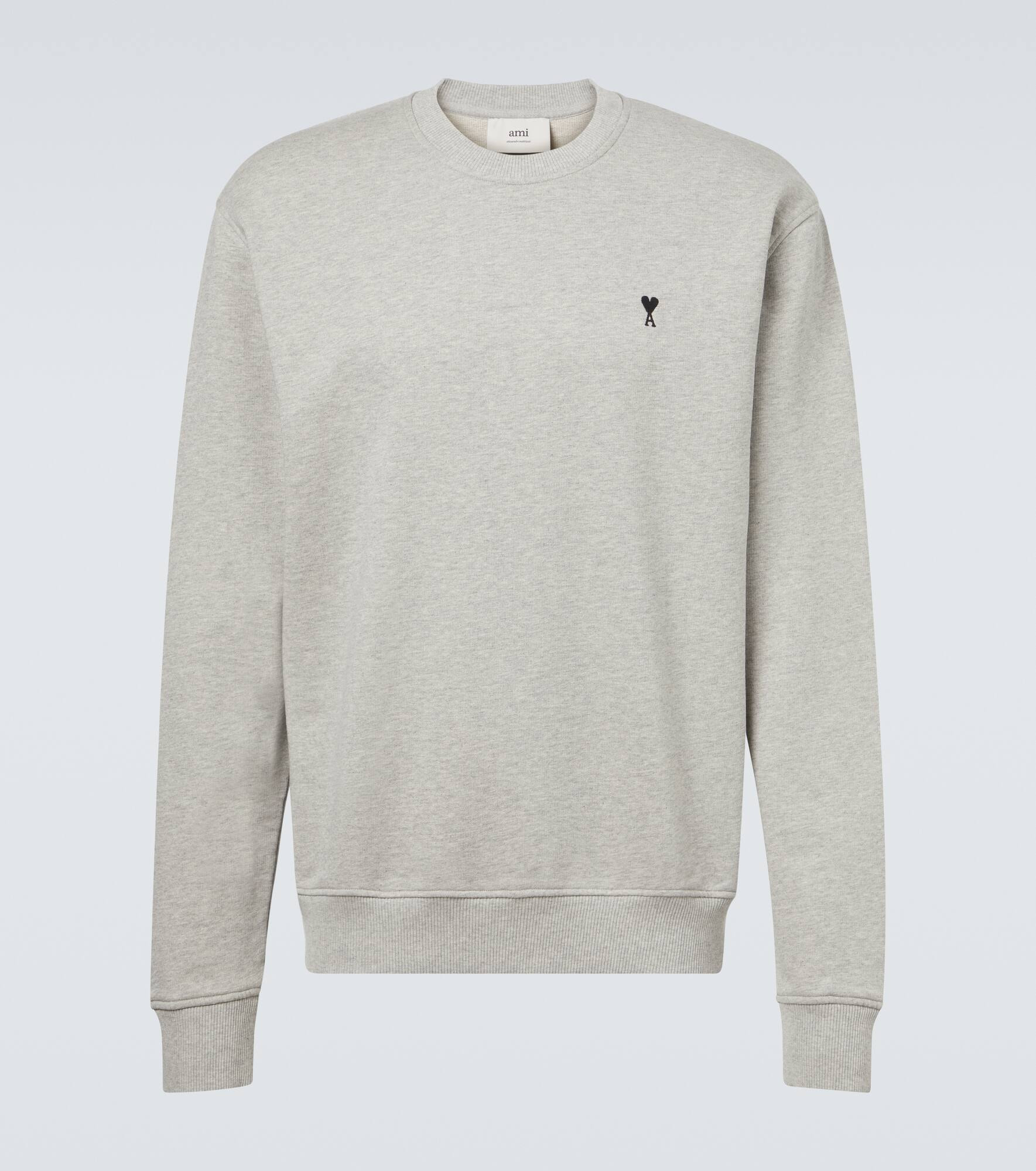 Ami de Cœur cotton fleece sweatshirt - 1
