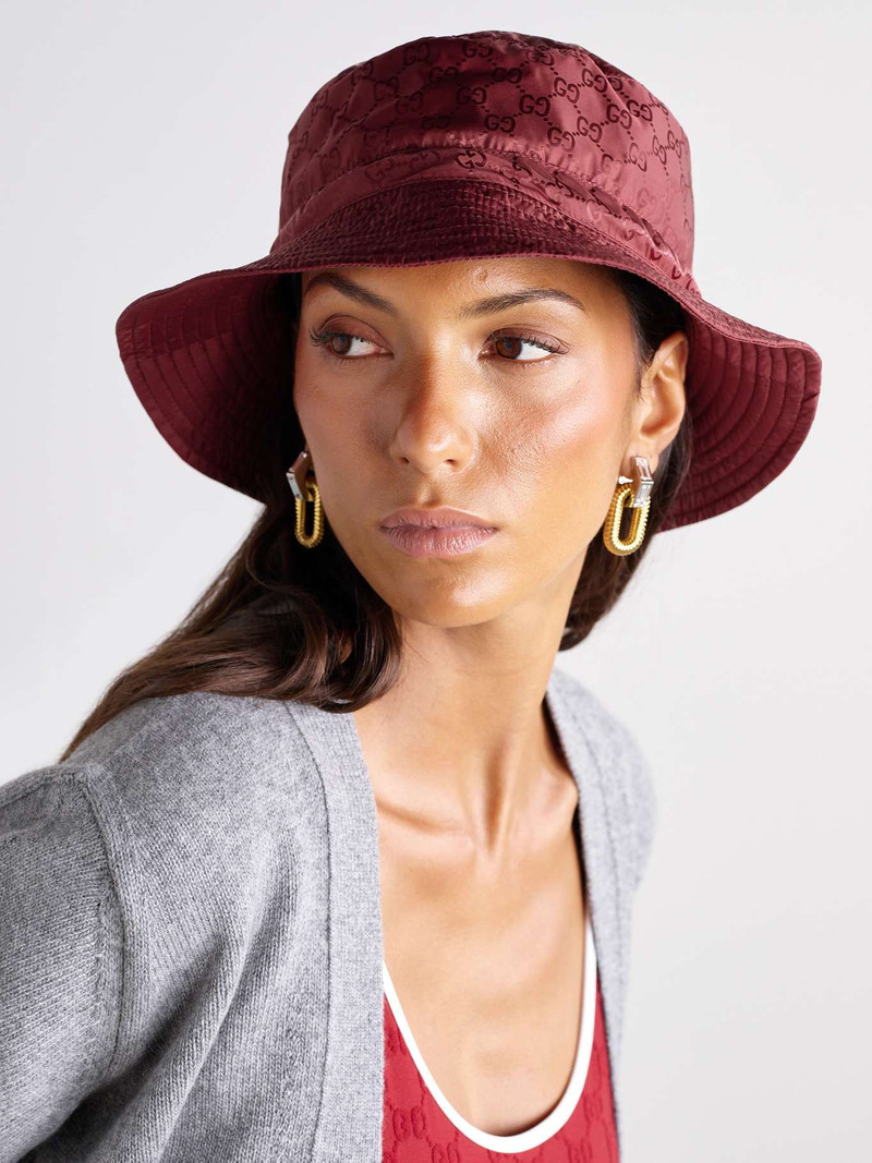 GUCCI Reversible shell bucket hat outlook