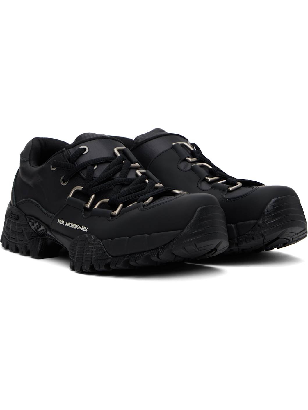 Black Trainer Diagonale Sneakers - 4