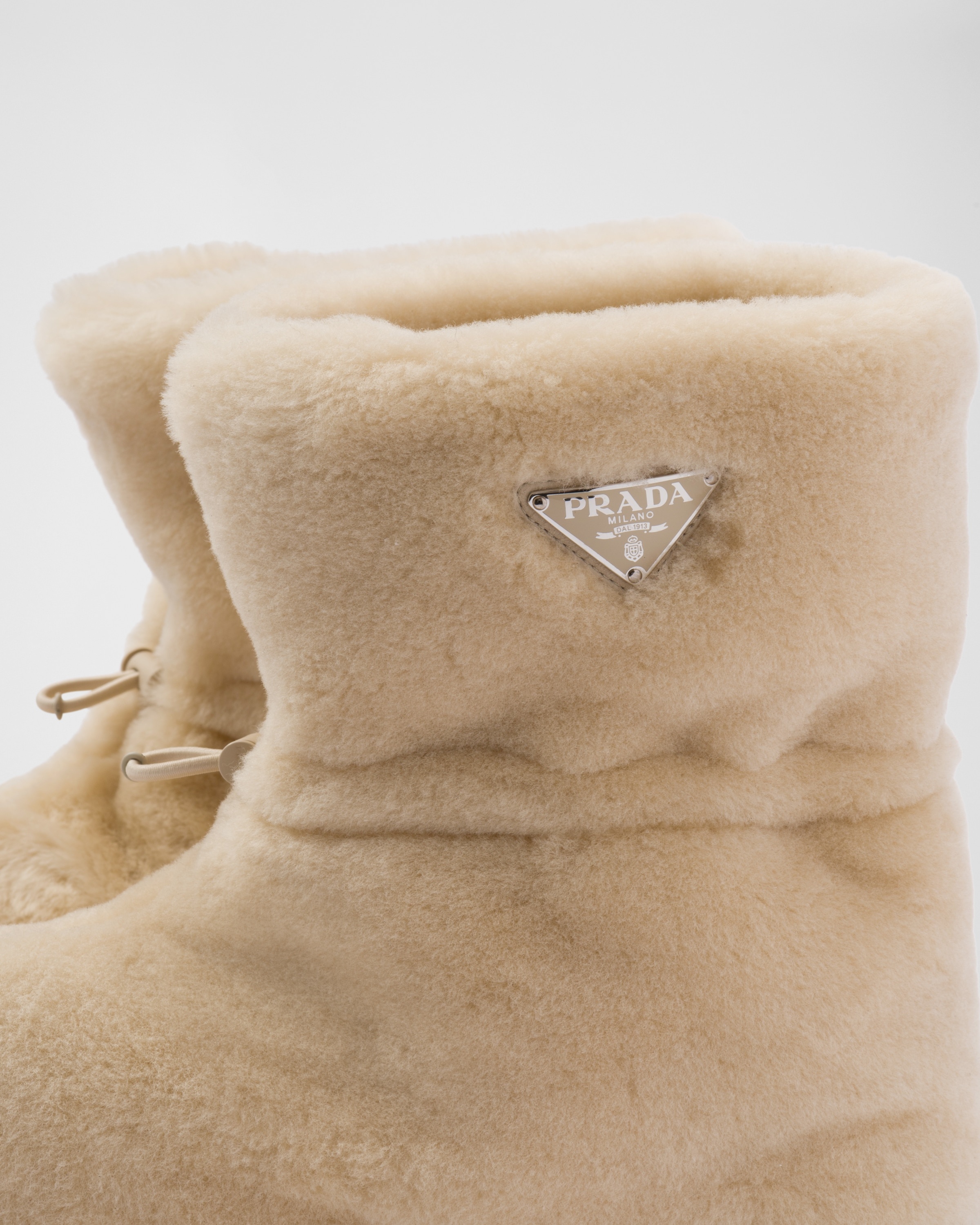 Shearling booties - 6