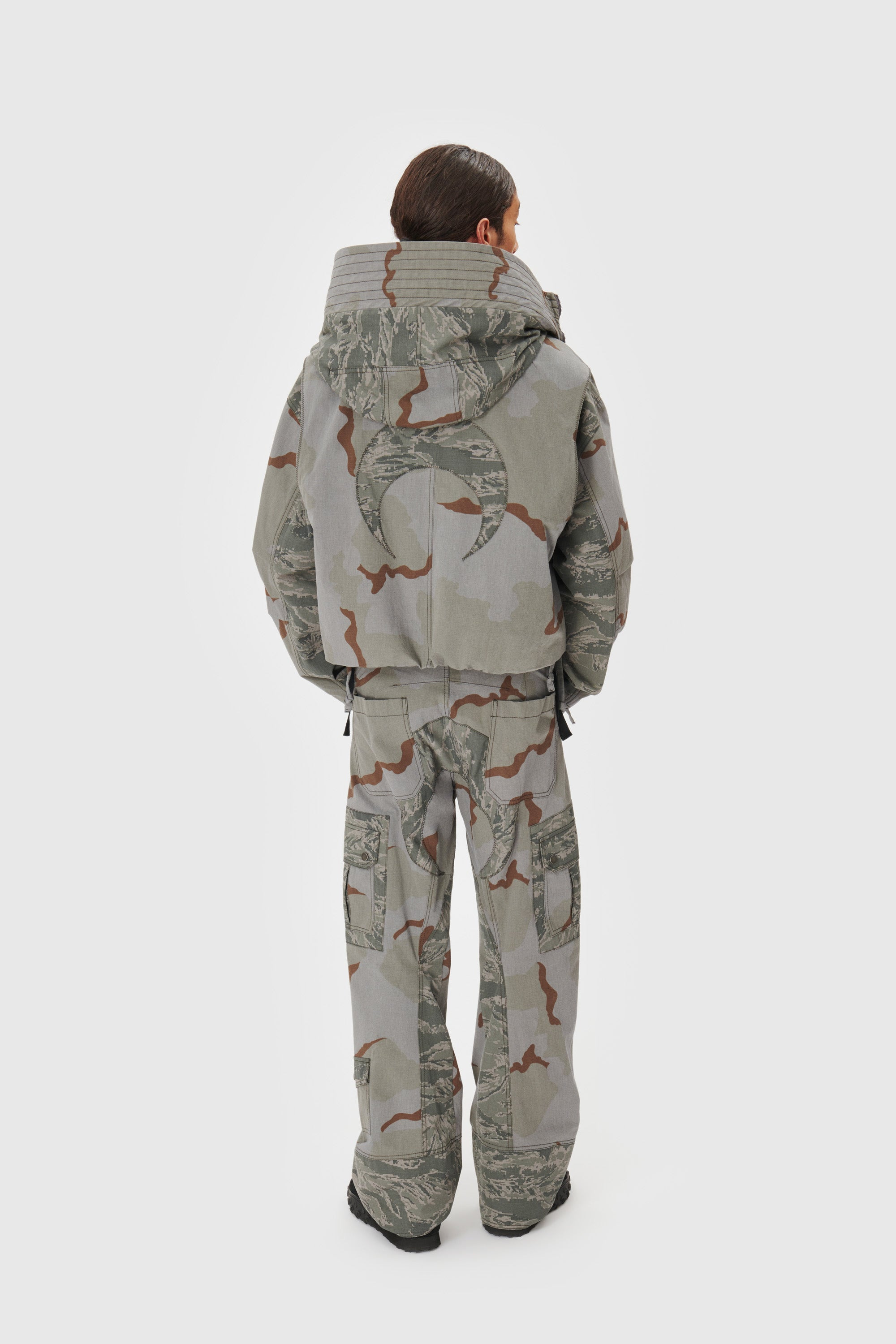Regenerated Camo Cargo Pants - 3