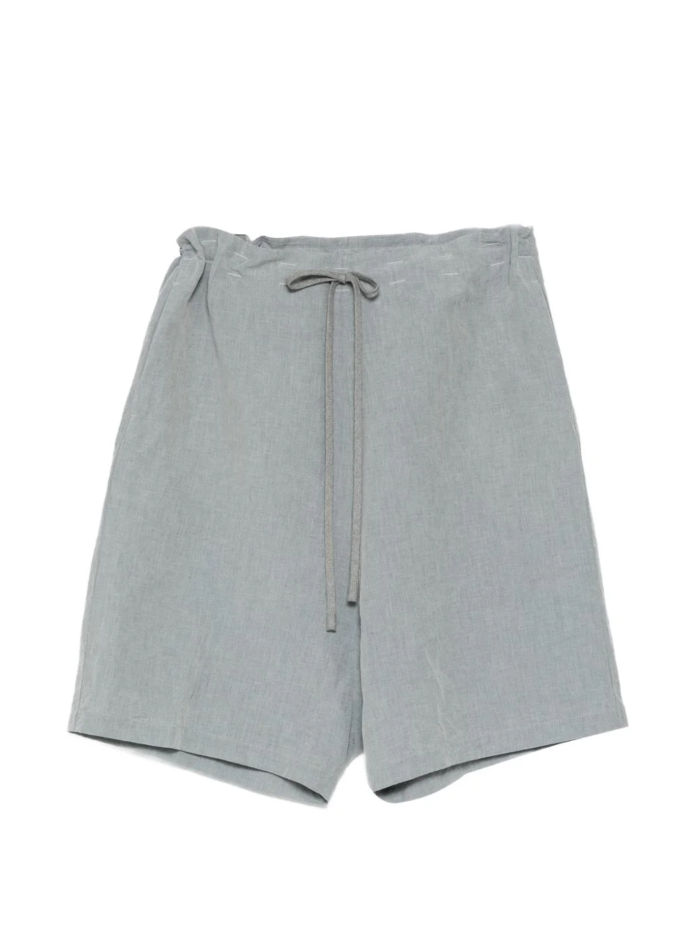drawstring baggy shorts - 1