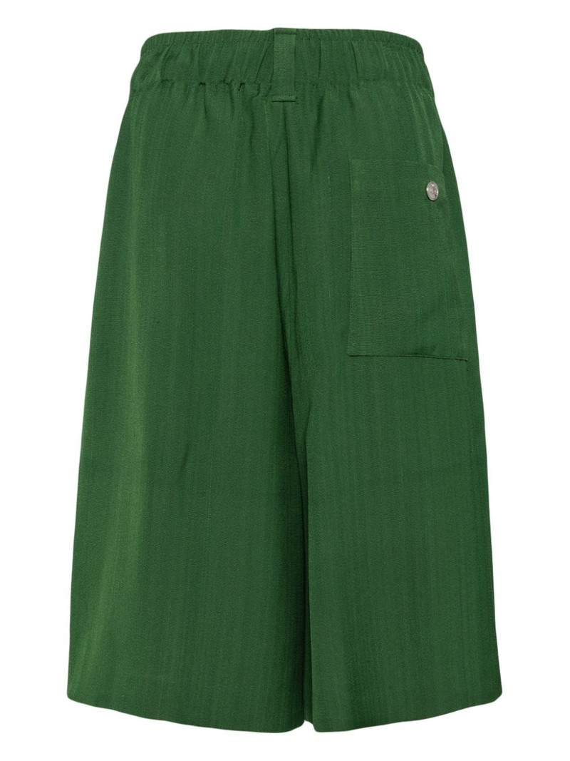 JACQUEMUS JUEGO ELASTICATED-WAIST BERMUDA SHORTS outlook