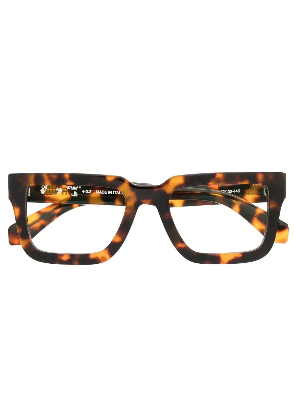 square-frame glasses - 1