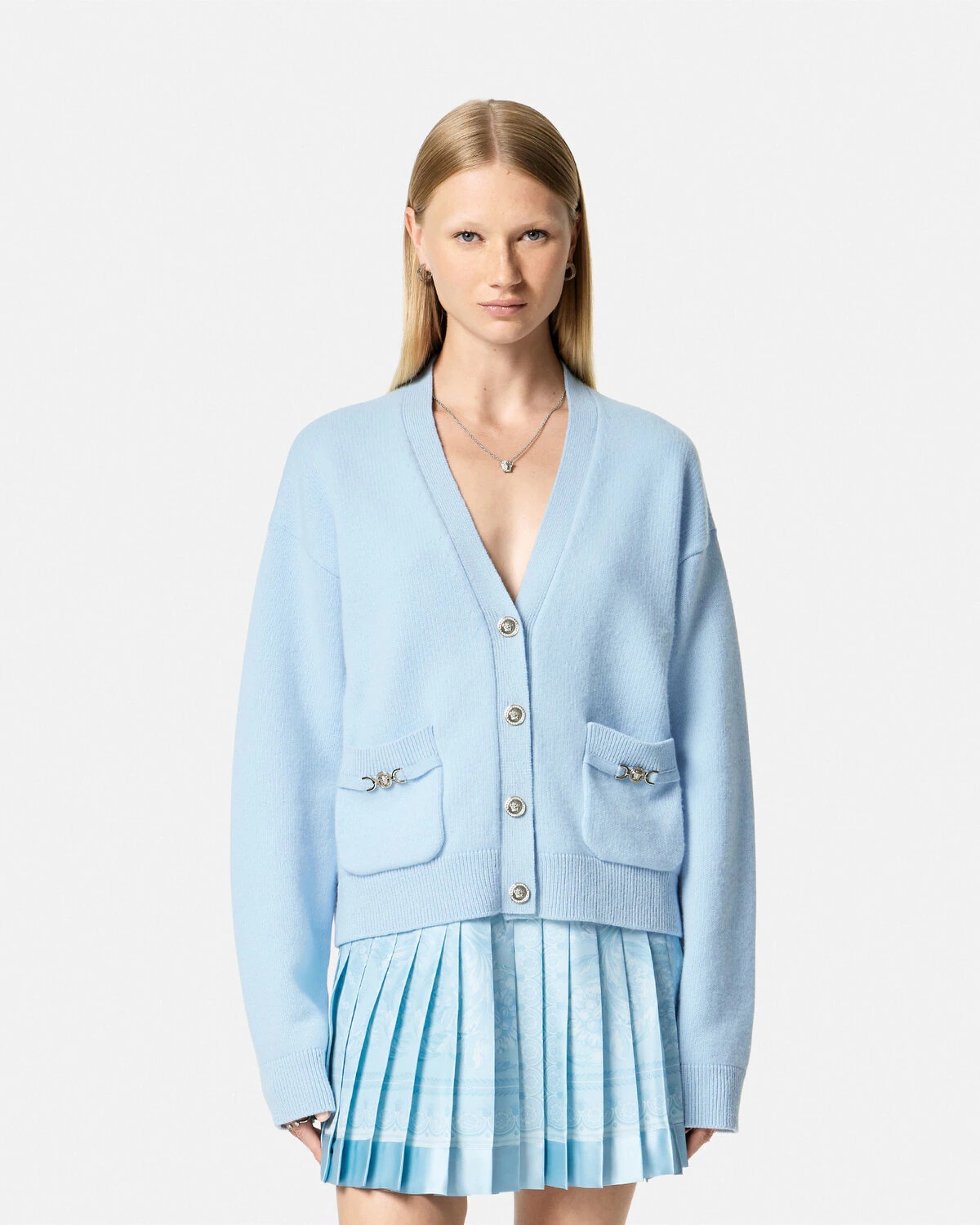 Cashmere Knit Cardigan - 4