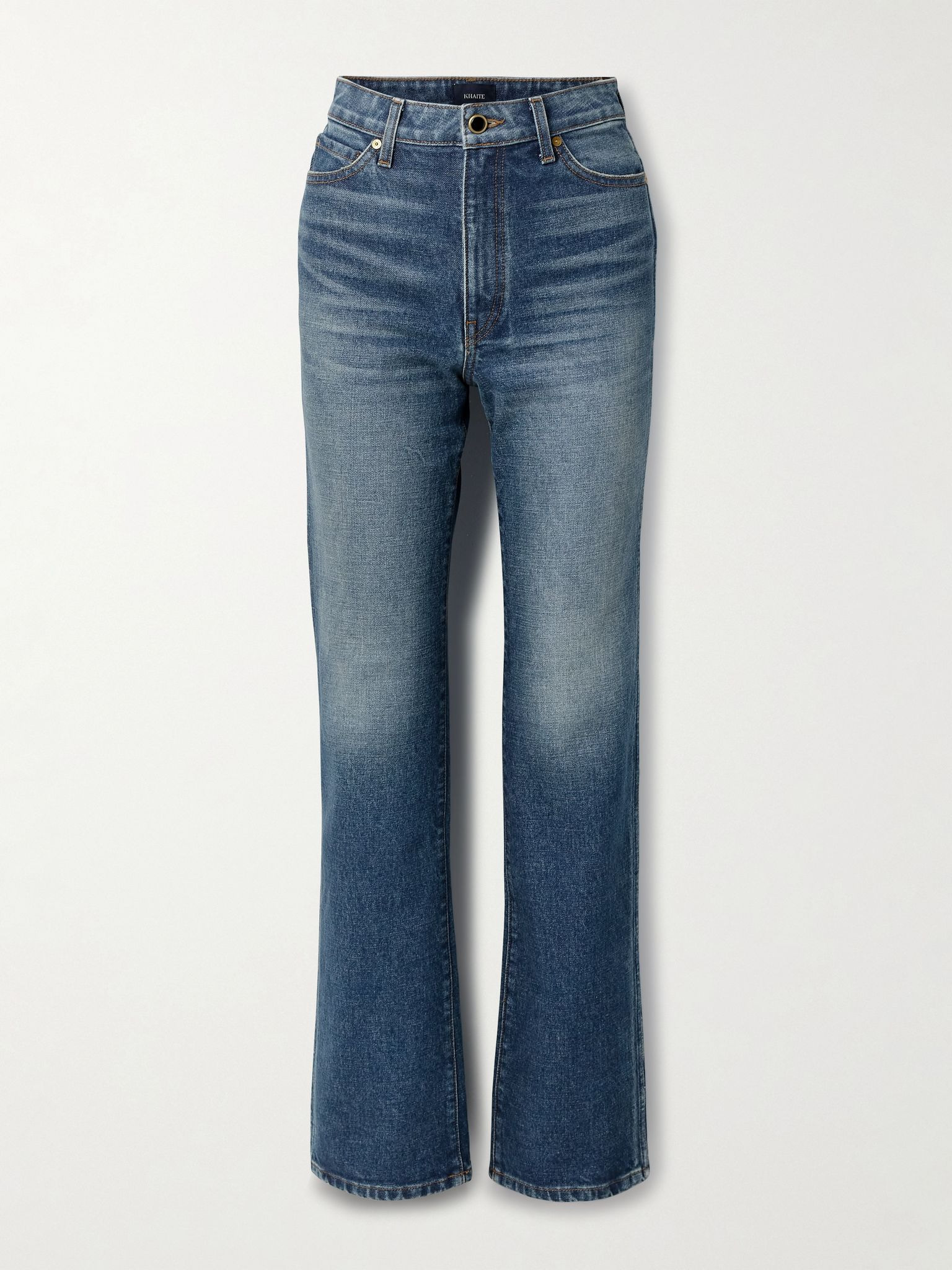 Danielle high-rise slim-leg jeans Mid denim - 1