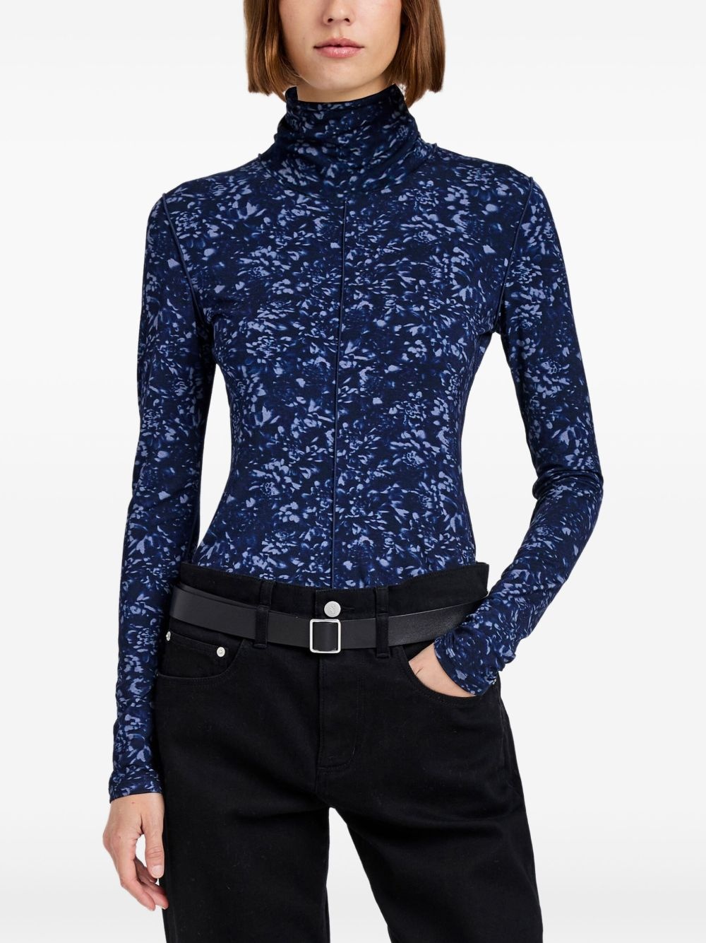 floral-print top - 5
