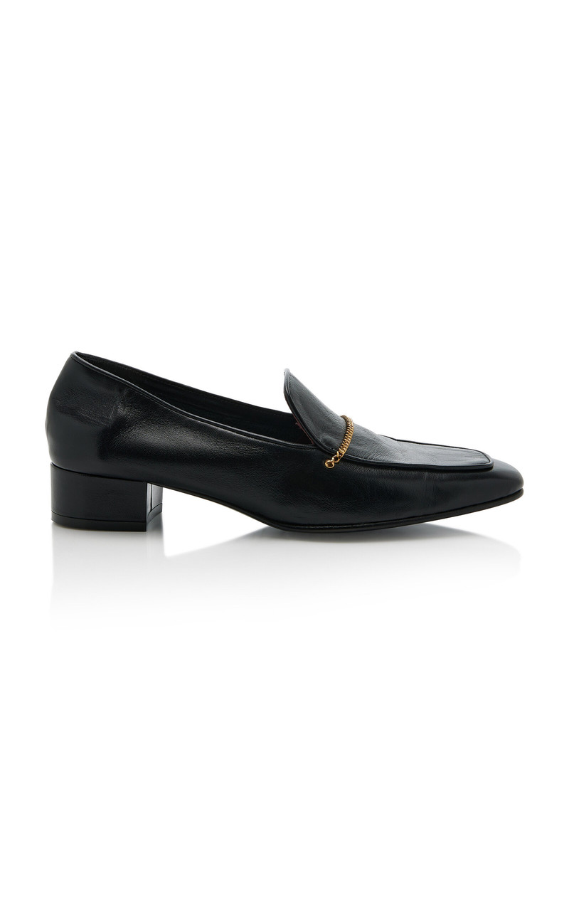Fair and Square Leather Loafers black 1