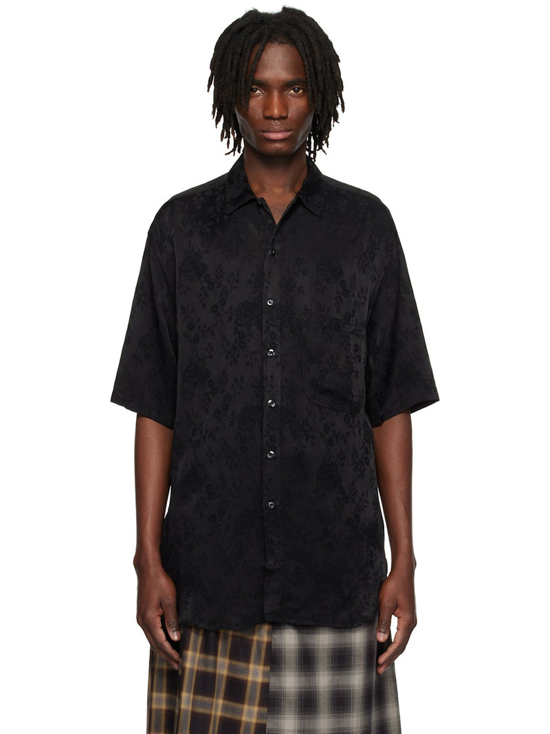 Black S/S Oversized Shirt 1