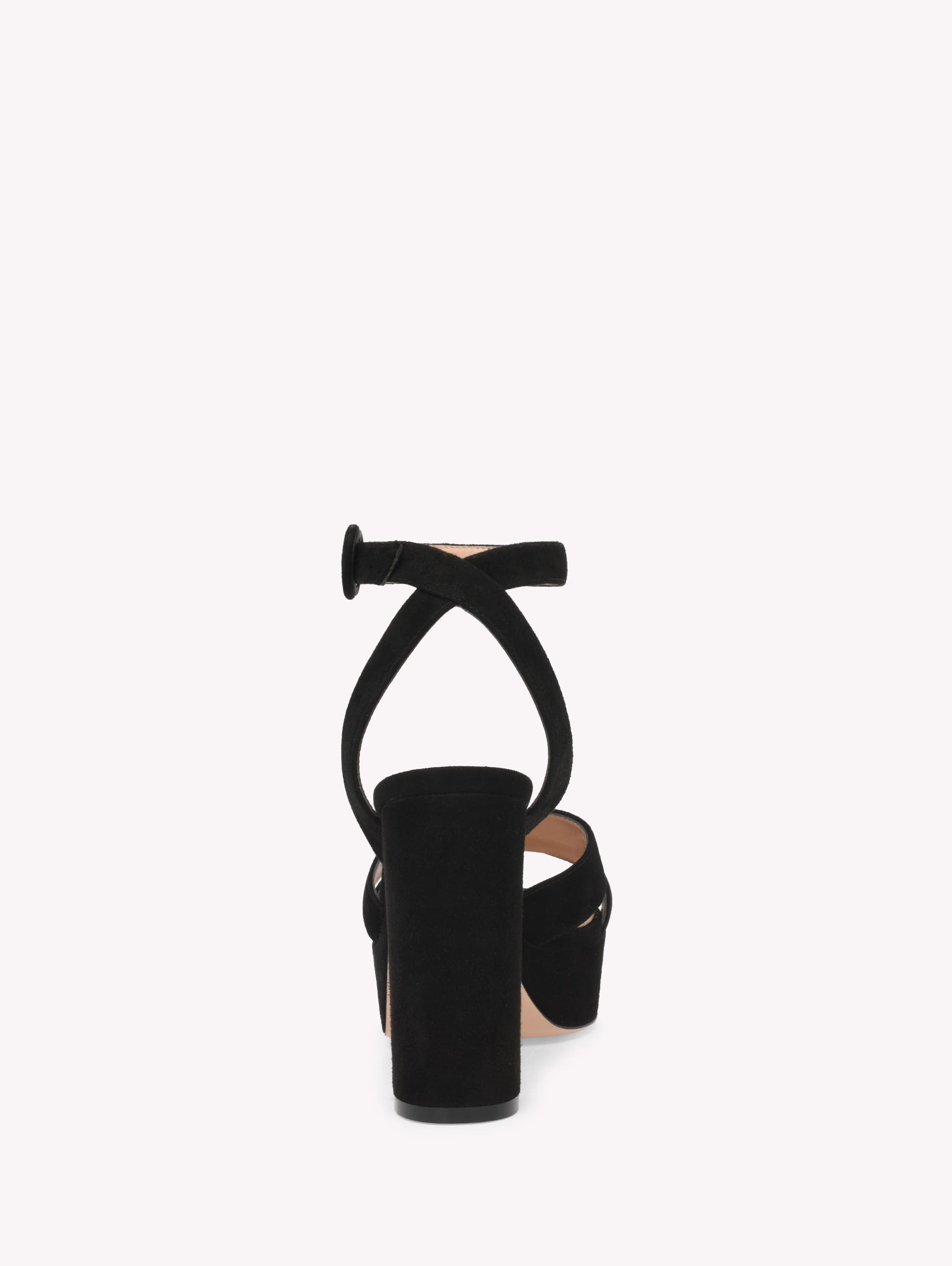Gianvito Rossi Sabrina Sandals in Black at Nordstrom - 4