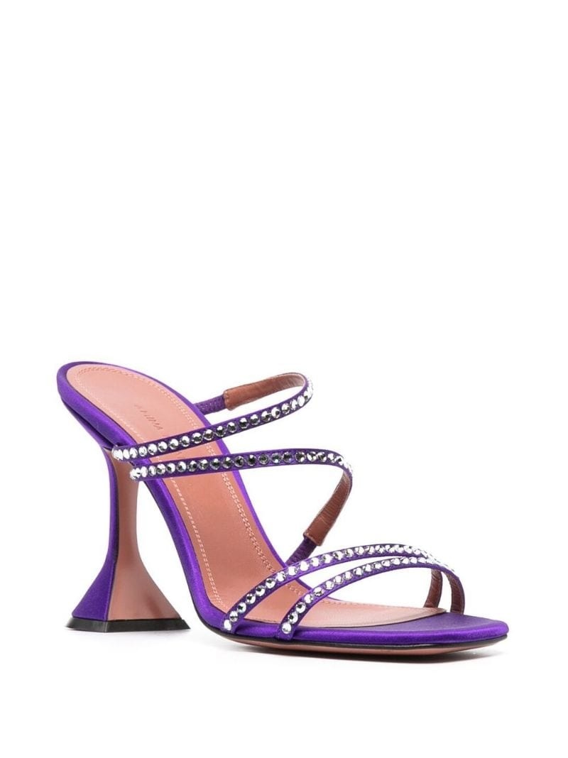 Naima 95mm crystal-embellished sandals - 2