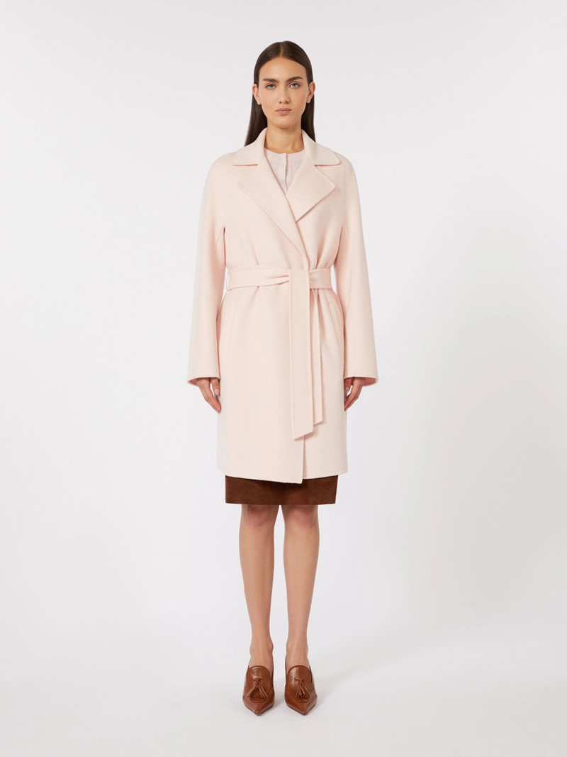 TENORE Wool and cashmere coat - PINK 3