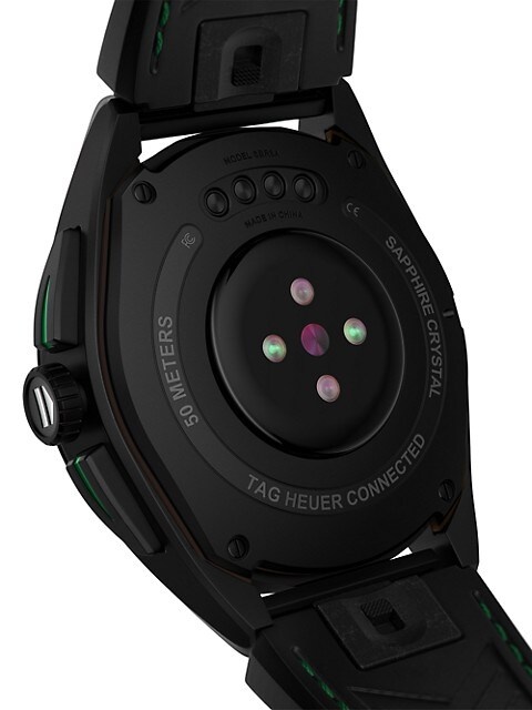 Connected Golf Titanium & Rubber Smartwatch - 4