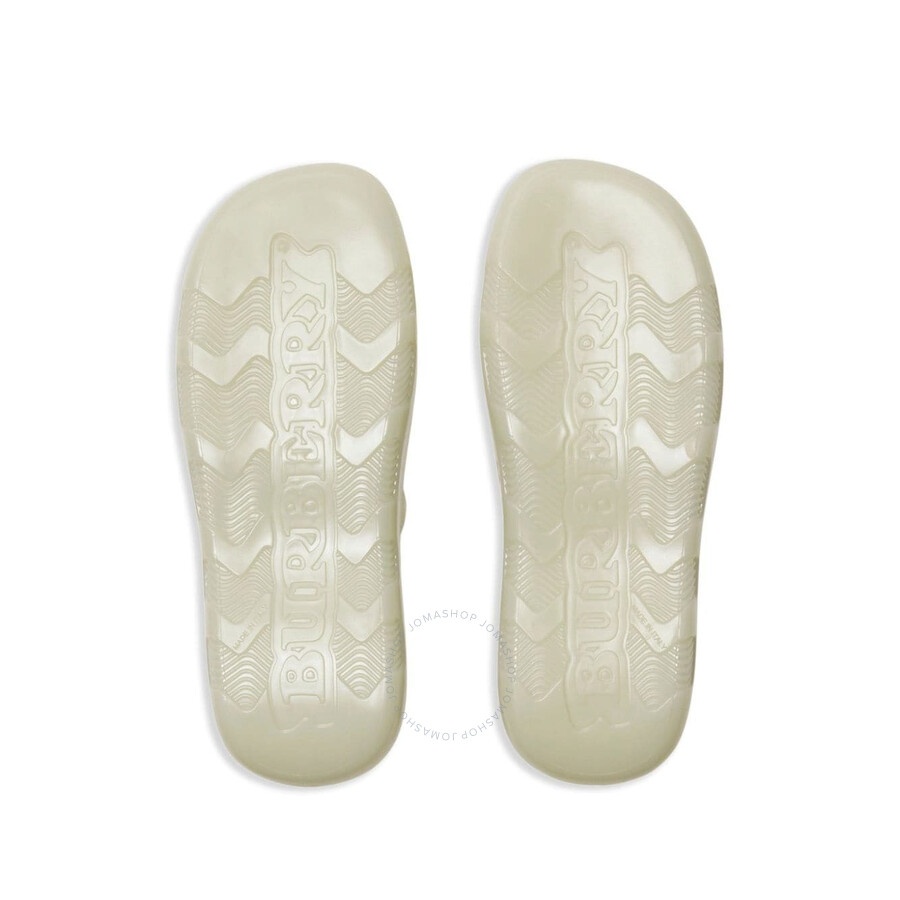 Burberry Applique-Detail Rubber Stingray Slides - 4