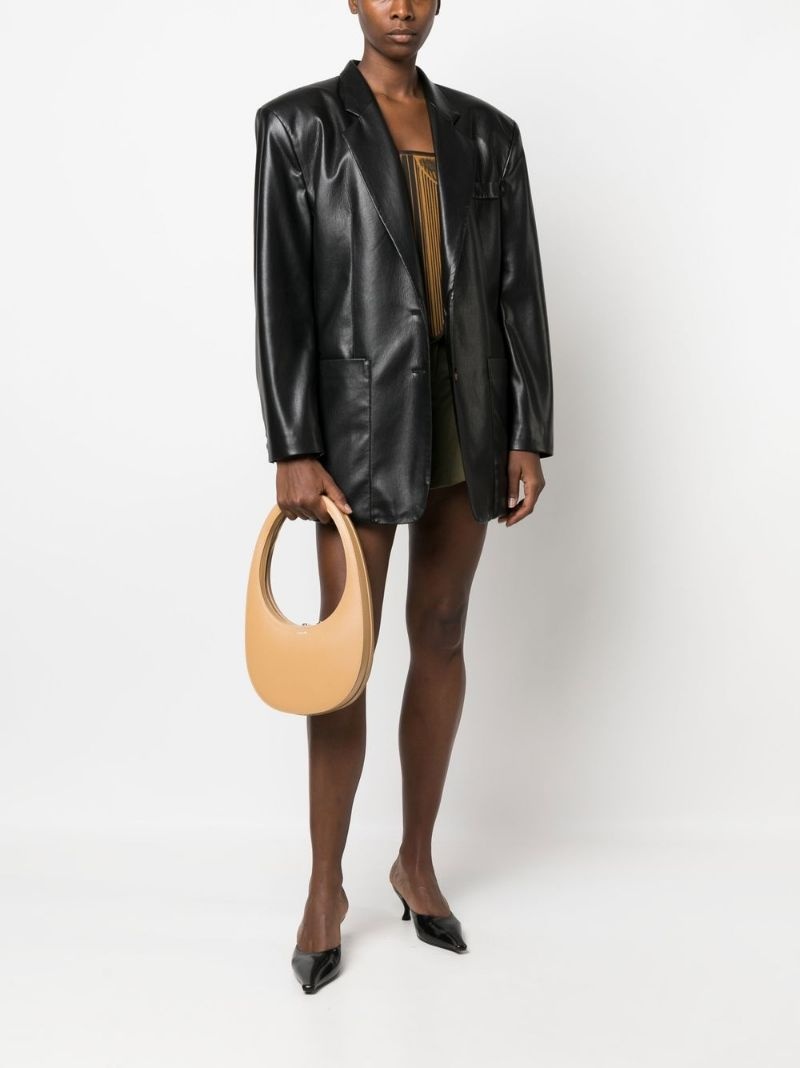 Swipe leather shoulder bag - 2