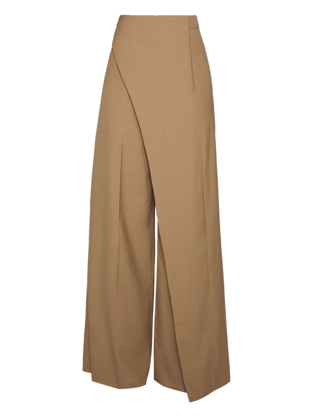 pleated wrap trousers - 5