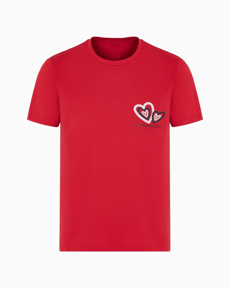 VALENTINE’S DAY CAPSULE COLLECTION REGULAR-FIT LOUNGEWEAR T-SHIRT 1