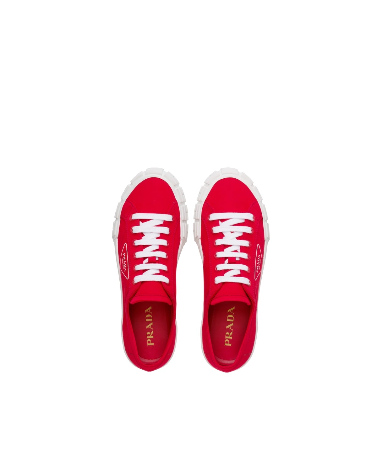 Cassetta Wheel Gabardine Fabric Sneakers - 3