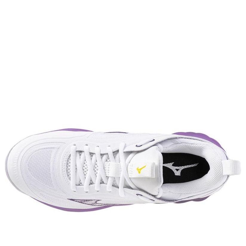 (WMNS) Mizuno WAVE LUMINOUS 3 'White Purple' V1GC242035 - 3