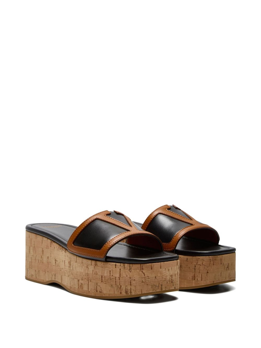 Viva Superstar cork platform sandals - 2