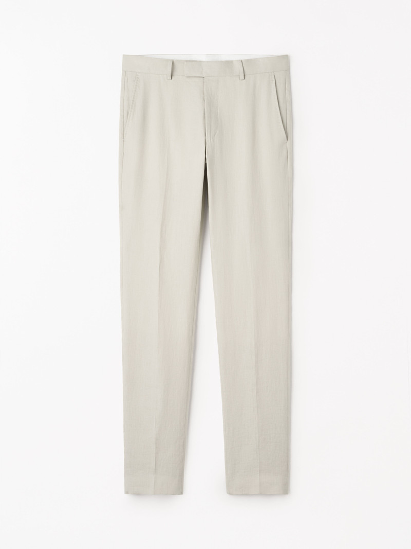 Tenuta Slim-Fit Linen Trousers 1