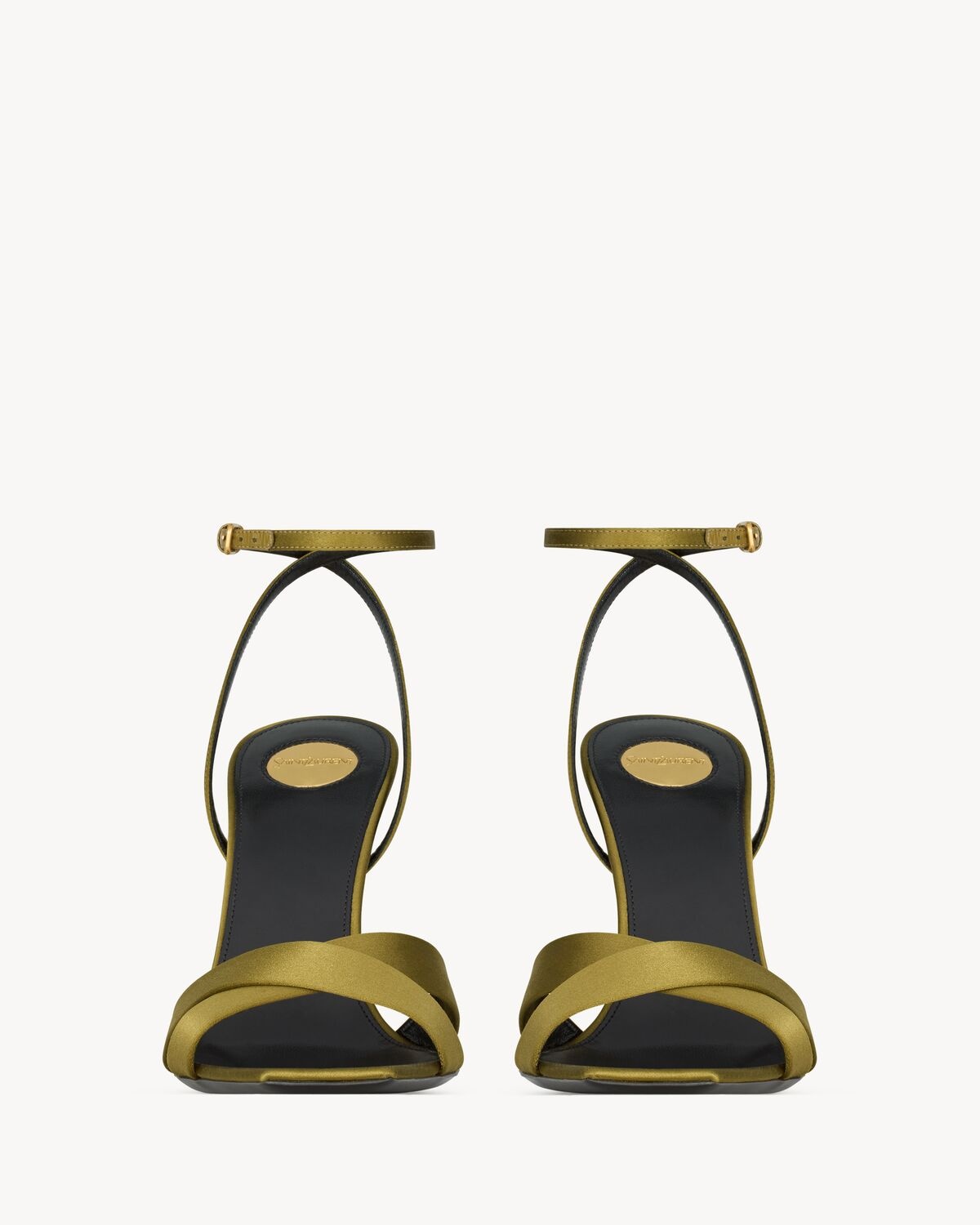 LUCIENNE WEDGES IN SATIN CREPE - 2