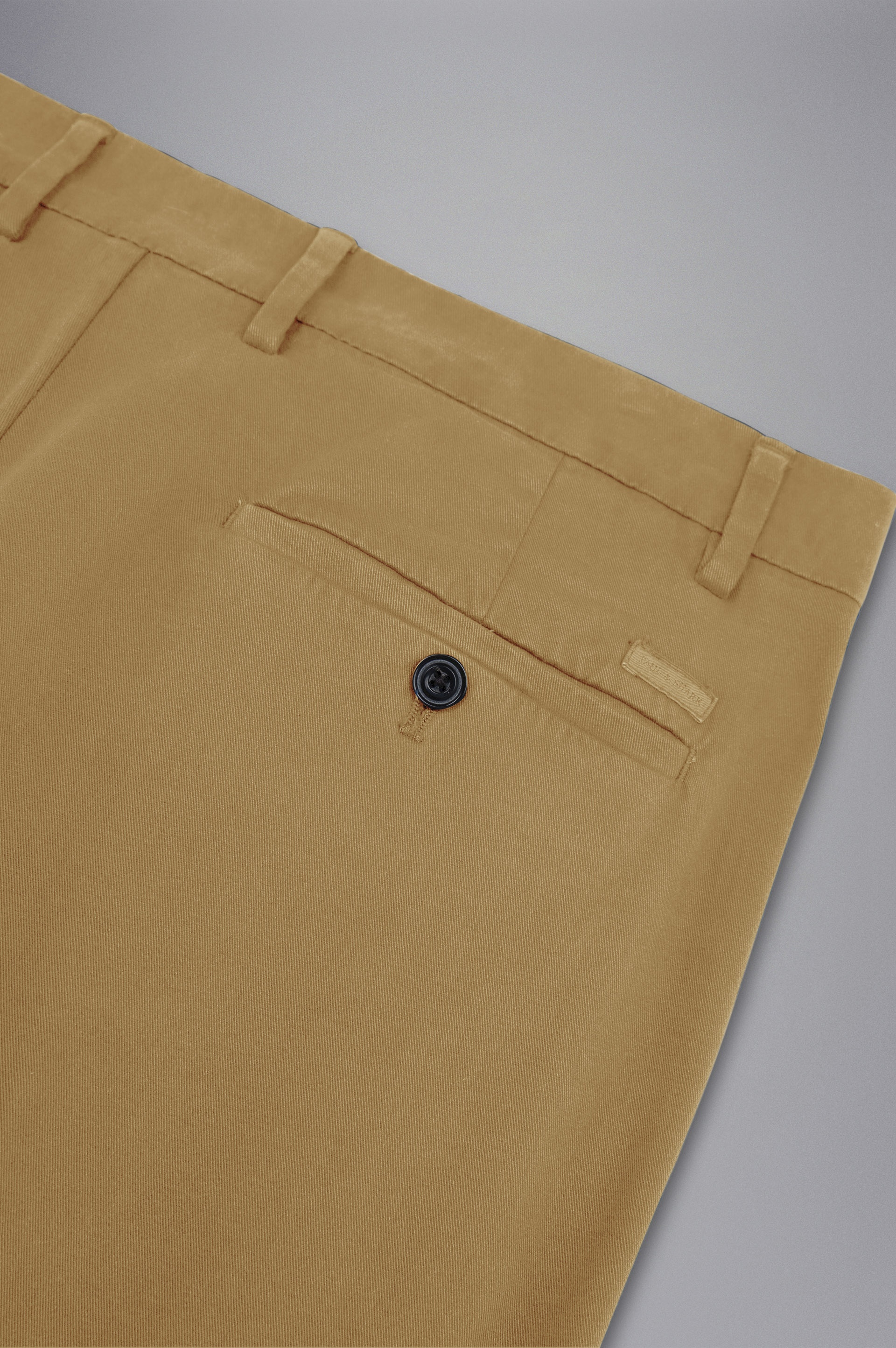 TENCEL COTTON SLIM CHINO TROUSERS - 5