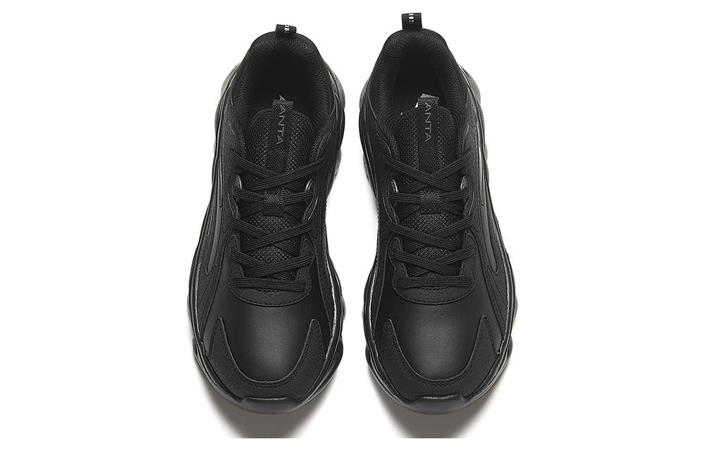 (WMNS) ANTA Running Series Sneakers 'Black' 122245574-8 - 3