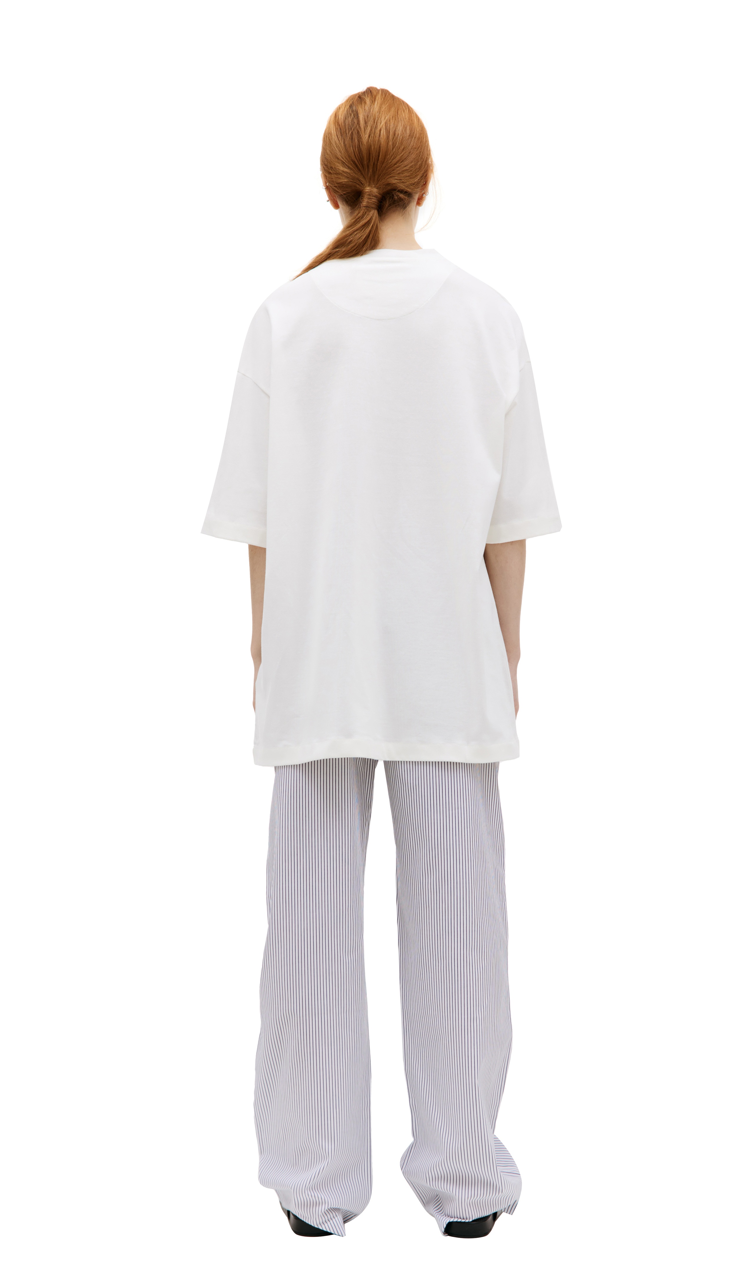 WHITE PRINTED T-SHIRT - 3