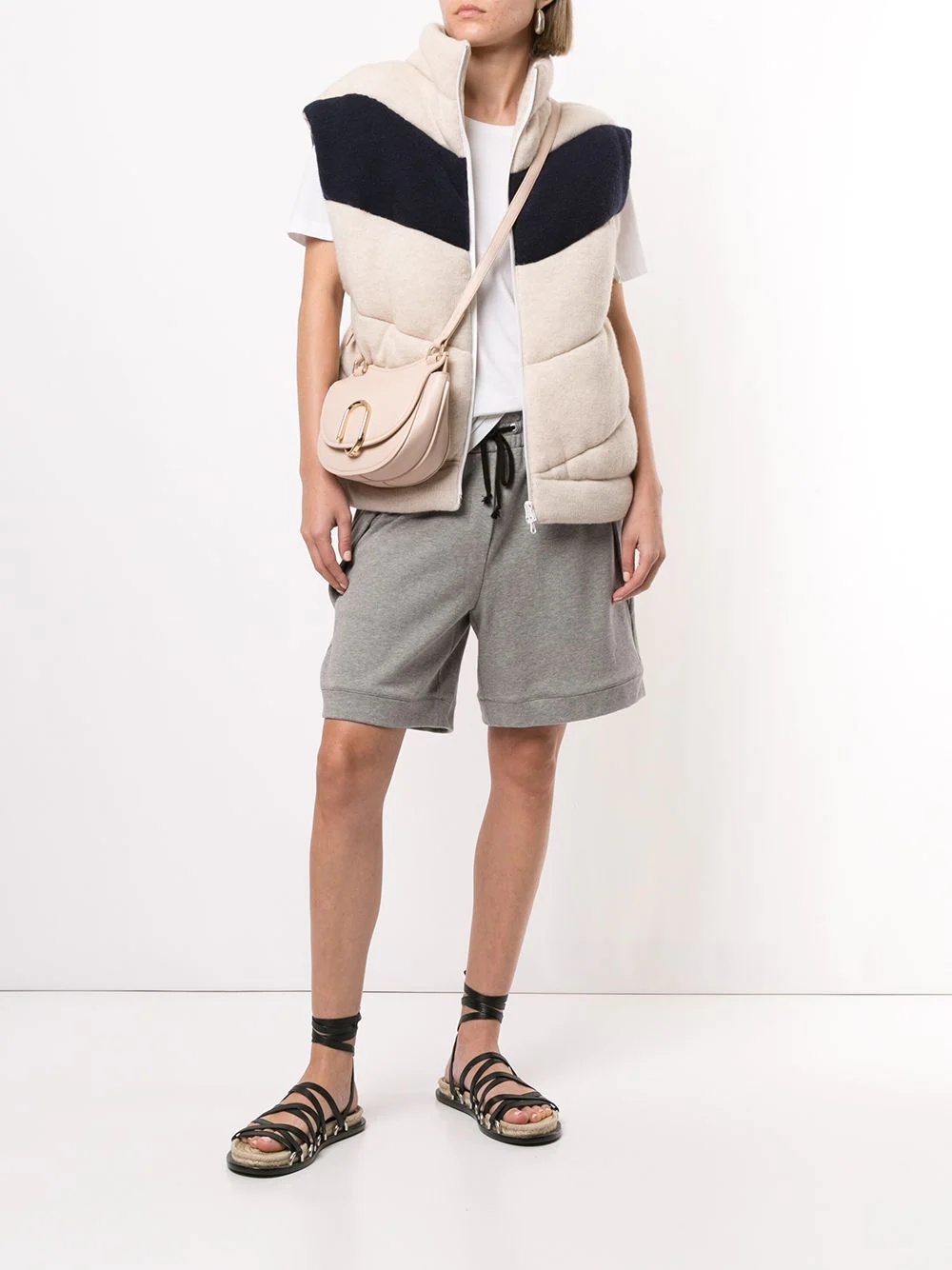 relaxed track shorts - 2