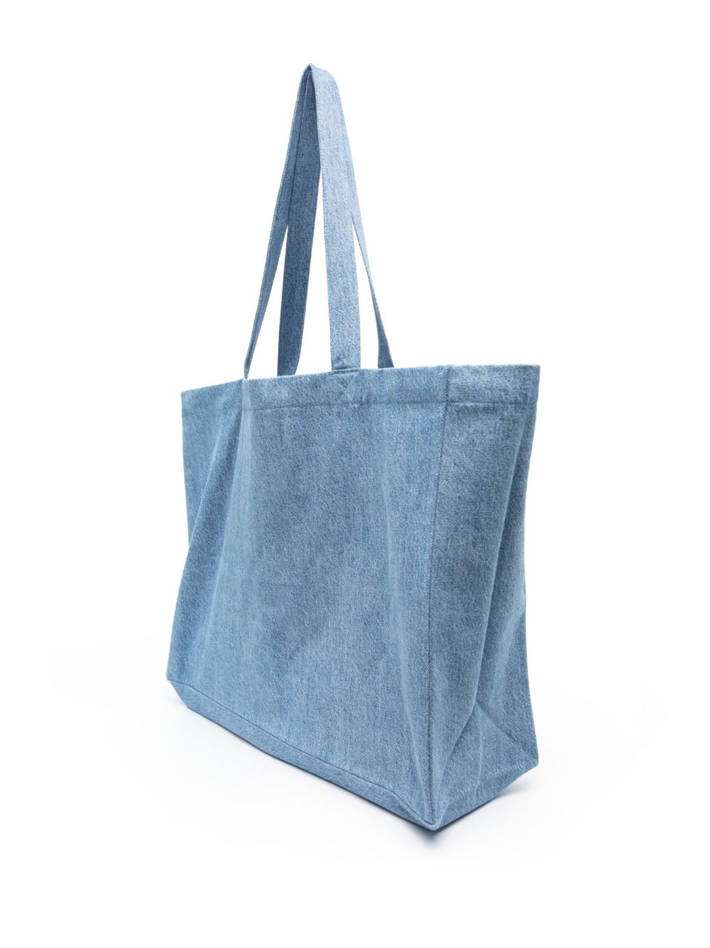 logo-print cotton tote bag - 3