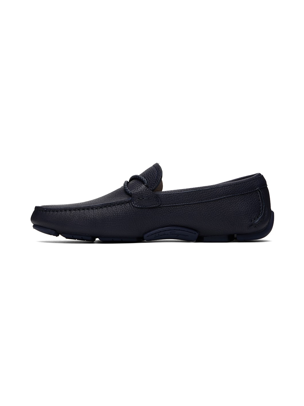 Navy Driver Loafers - 3