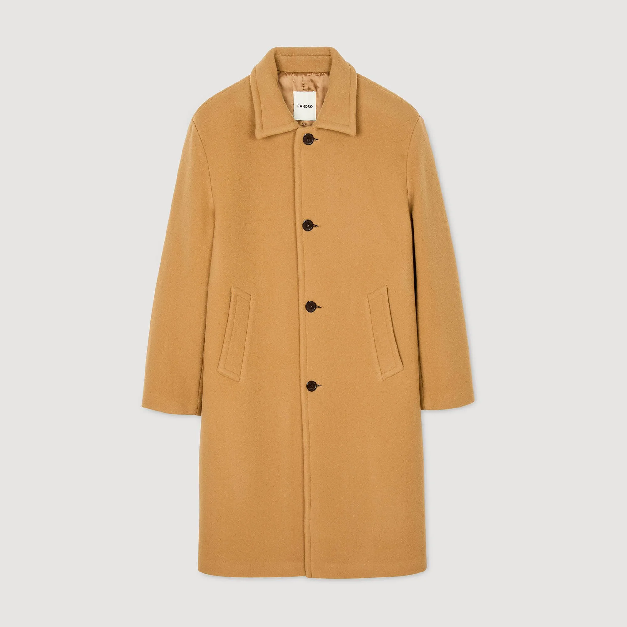 WOOL AND CASHMERE COAT - 1