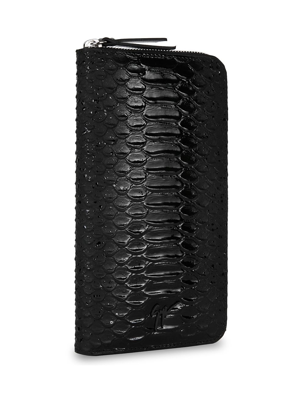 Samuel crocodile-effect wallet - 2