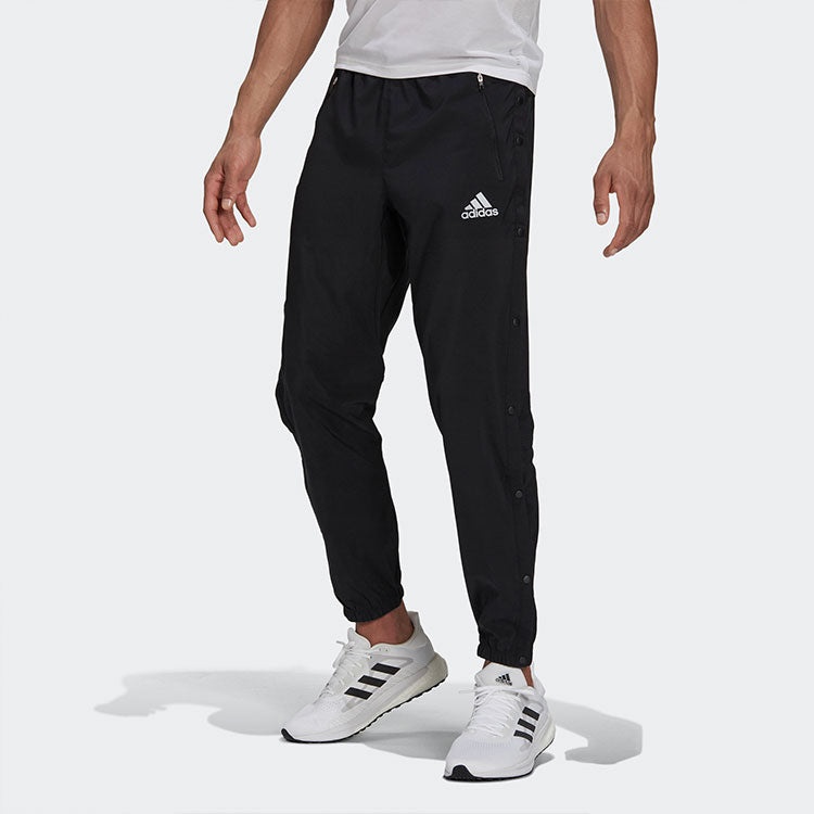 Men's adidas Fast Snap Pant Running Sports Pants/Trousers/Joggers Black GT9750 - 2