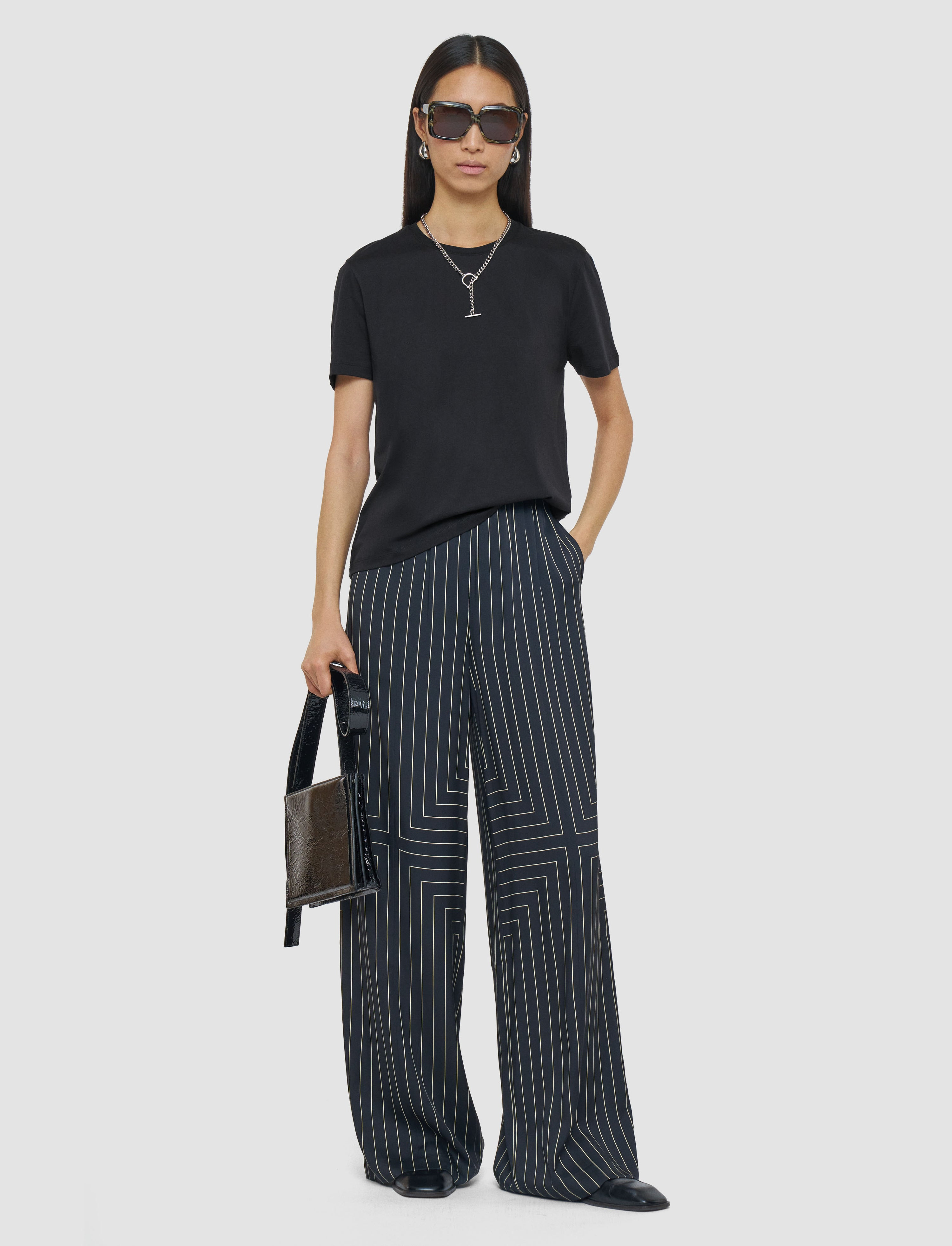 Cotton Silk Jersey T-Shirt - 2