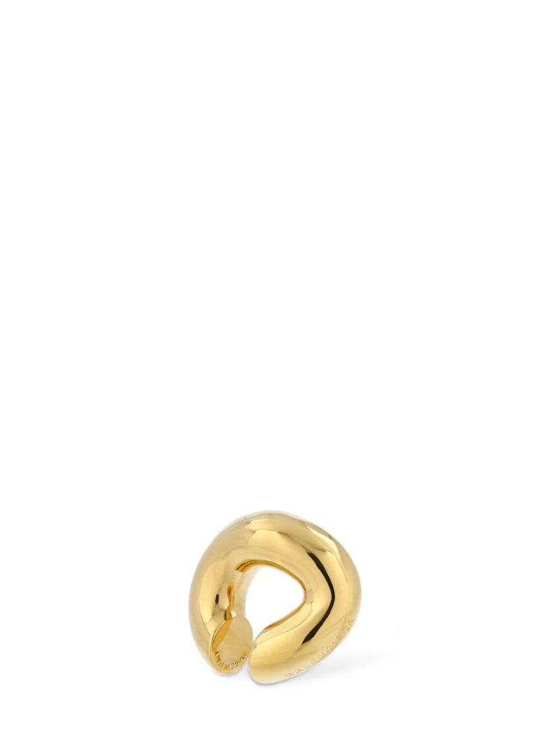 Loop brass ear cuff - 4